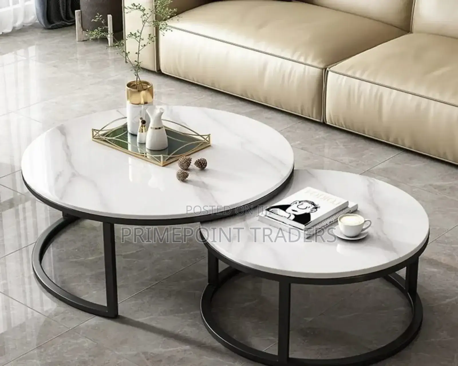 Pure Marble Nesting Table° 