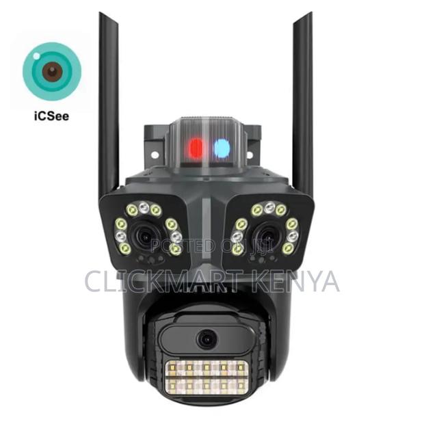 3 Lens Wifi CCTV Camera Outdoor Waterproof Camera 3 Lenses
