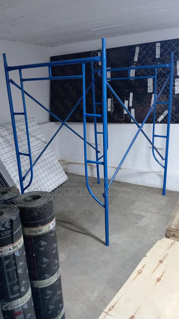 Blue in Colour Scaffold Ladder