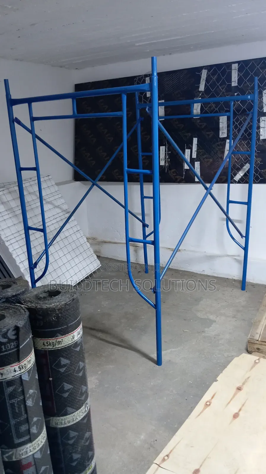 Blue in Colour Scaffold Ladder