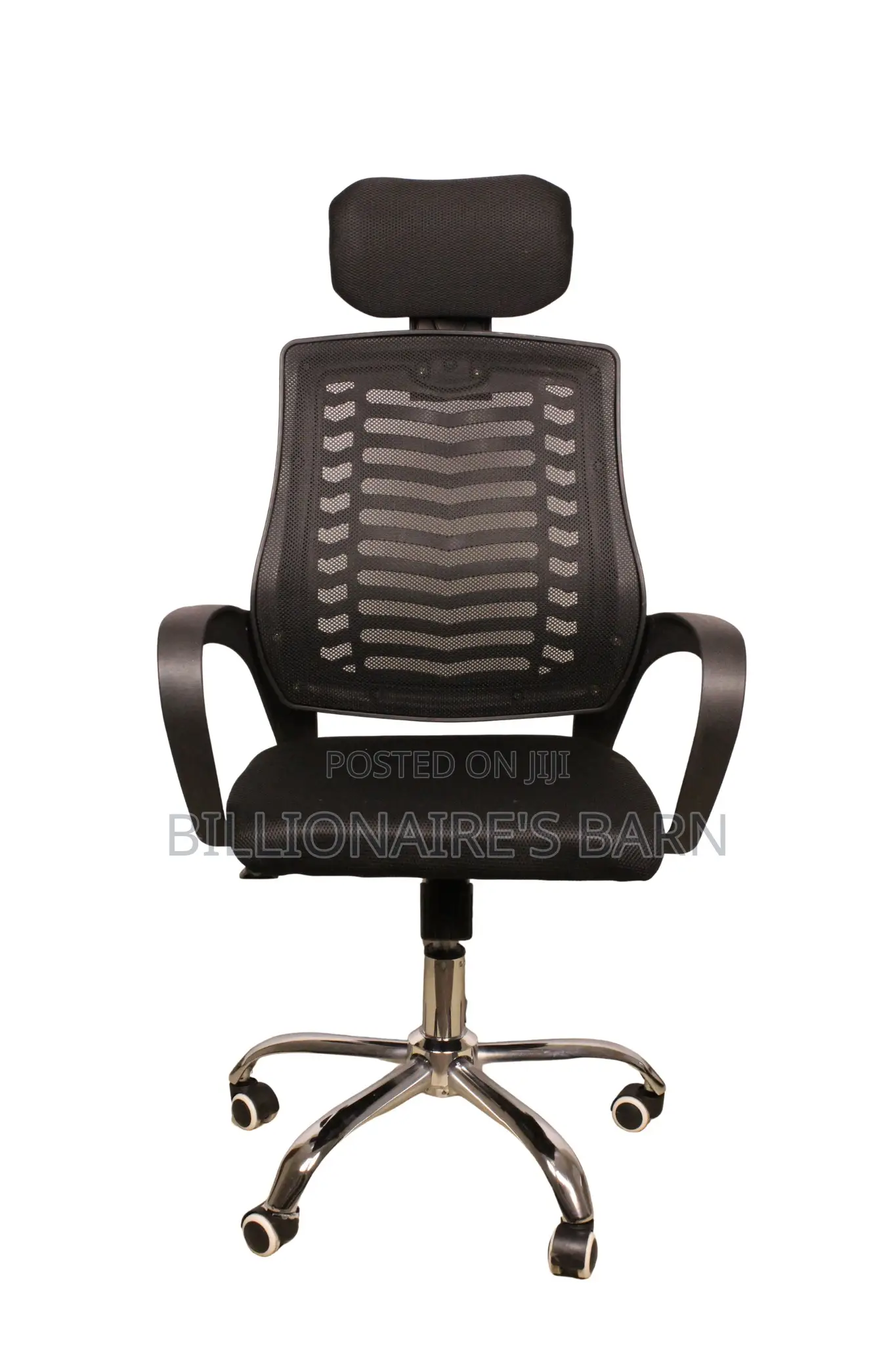 Office Chair; Height Adjustable With Smooth Swivel
