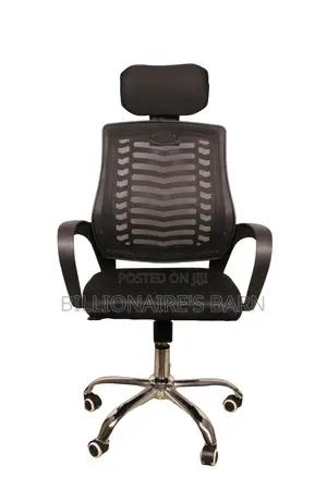 Office Chair; Height Adjustable With Smooth Swivel