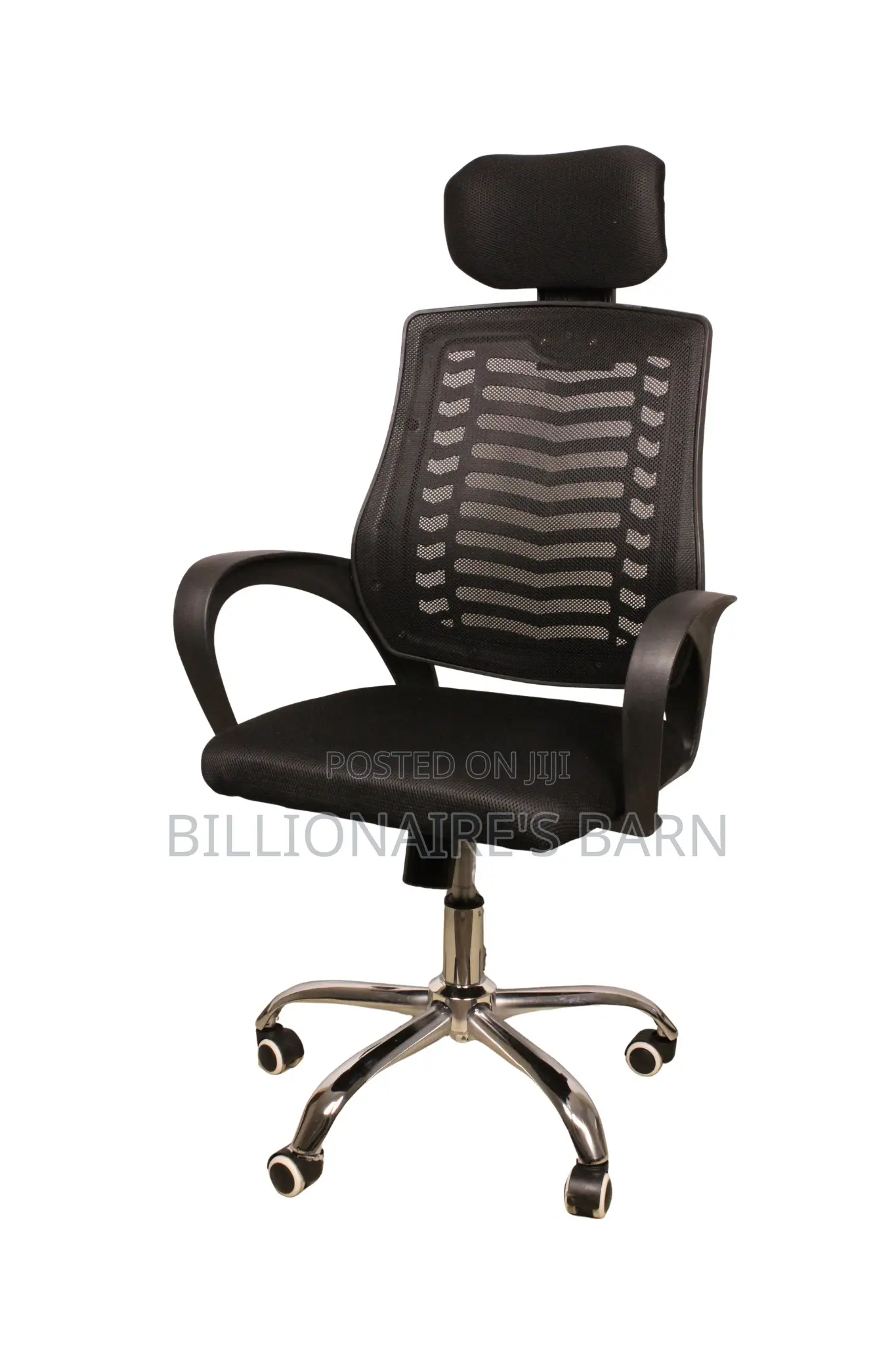 Office Chair; Height Adjustable With Smooth Swivel