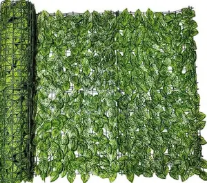 Artificial Leaf Privacy Fence