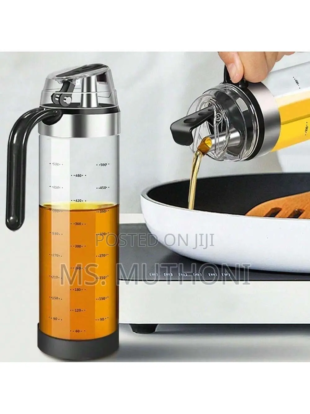 630ml Autoflip / Automatic Lid Opening Oil Dispenser*