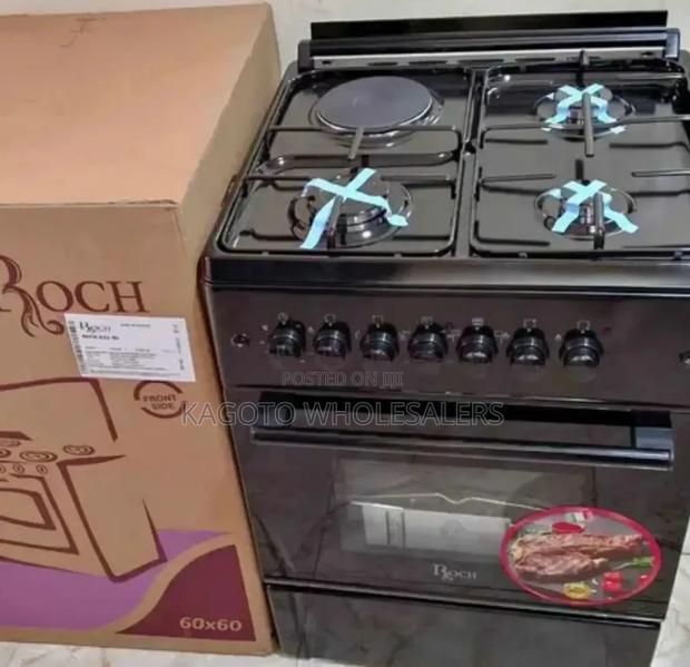 Roch 60 by 60 3gas+1 Free* Standing Gas*Cooker R60*-C