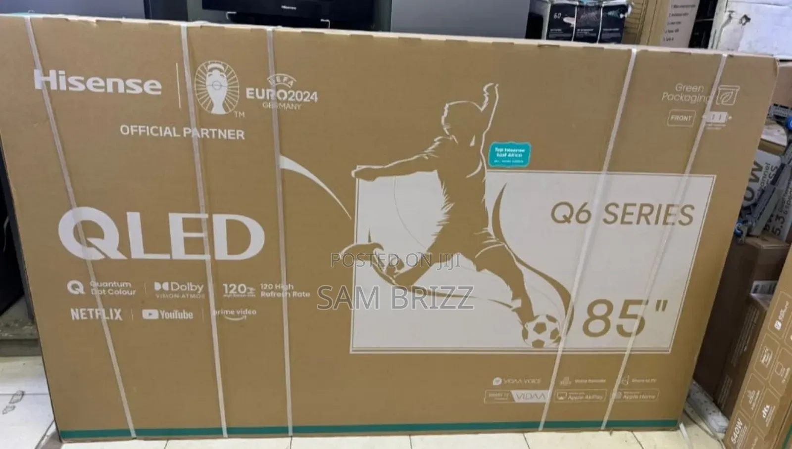 Hisense 85"Qled Smart Tv Q6 Series
