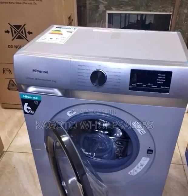 6kgs Hisense Front Loading Wash, Spin Washing Machine 6kh*Ws - main view