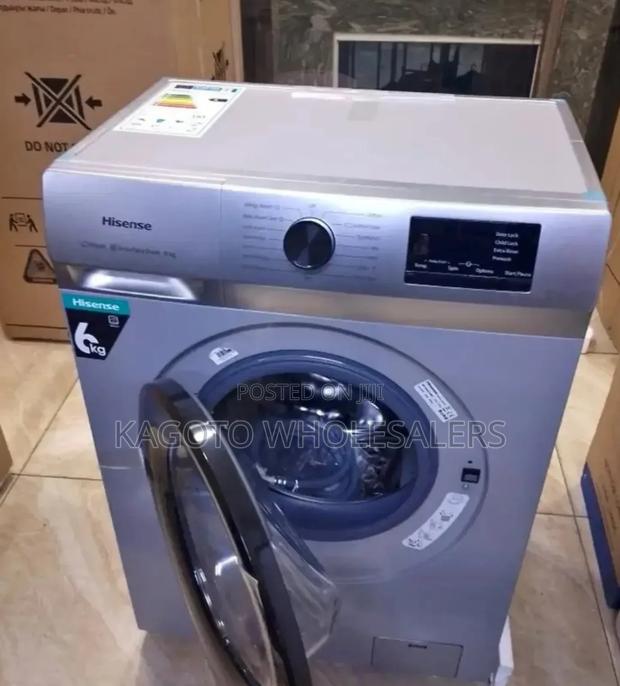 6kgs Hisense Front Load Wash Spin Washing Machine 6kh*Ws