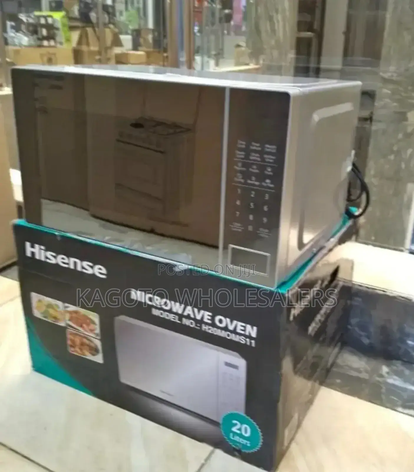 Hisense Black 20 Litres Digital Microwave *Hs-0m*D