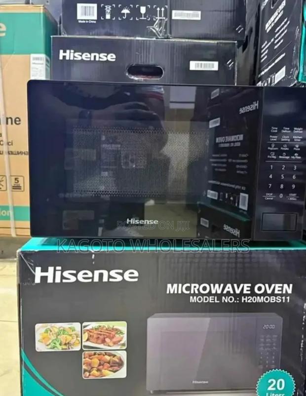 Hisense Black 20l Digital Microwave Oven*Hs-0m*D