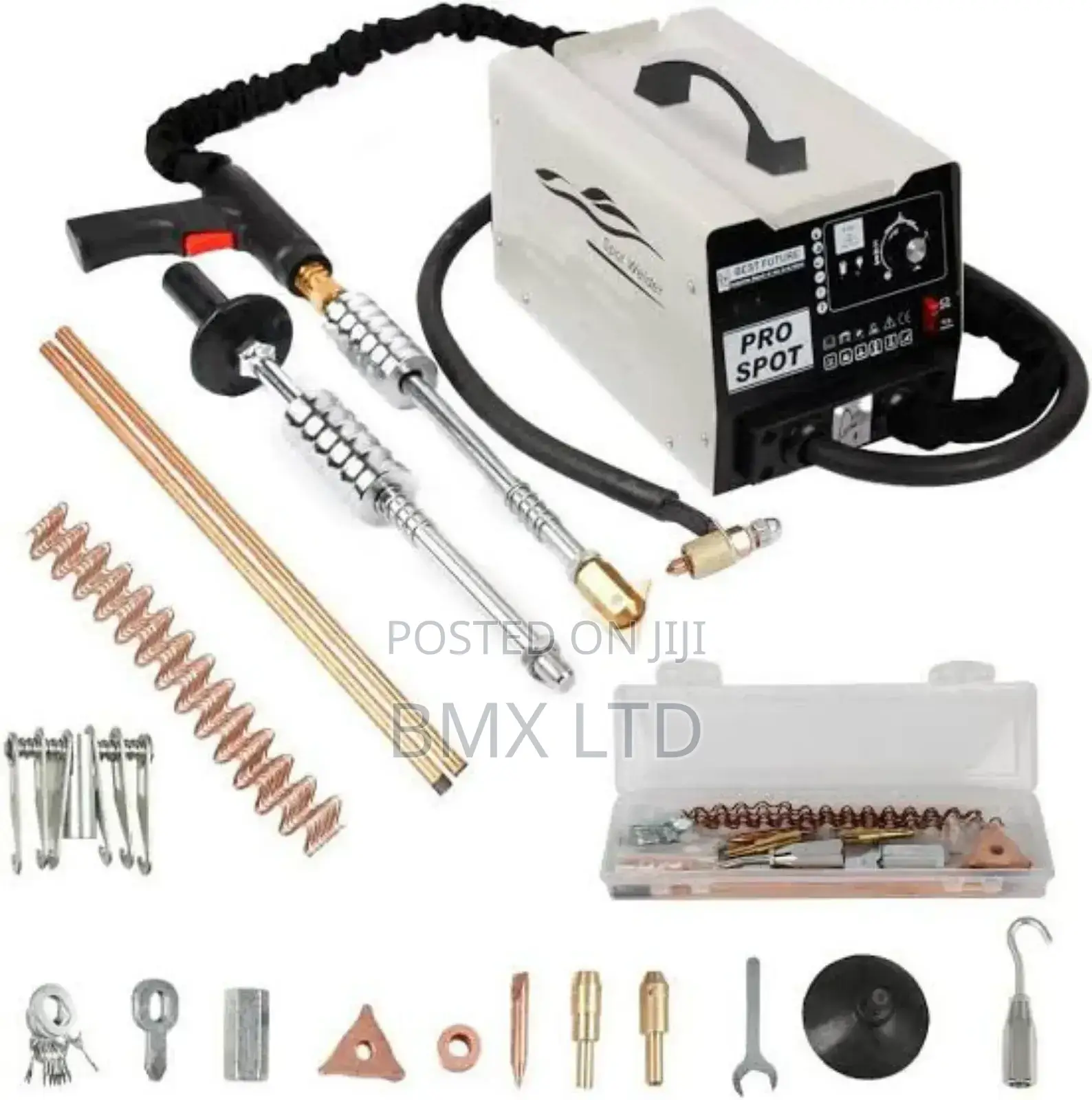 Multi Tool Dent Puller Kit With Spot Gun and Hammer Kit