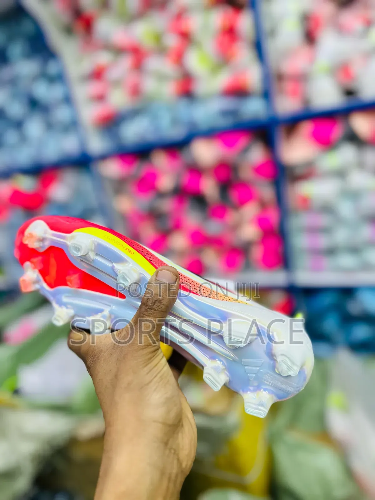 New Adidas F50+ Laceless Soccer Football Boots- Pure Victory