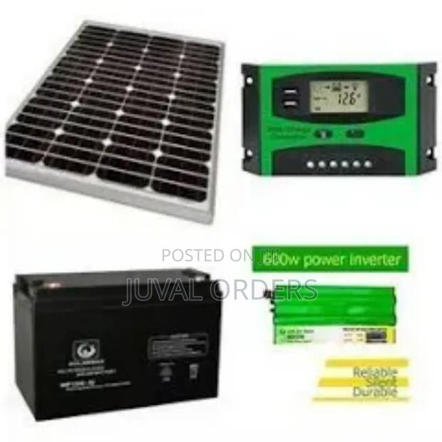 100 Watts Solar Kit - main view