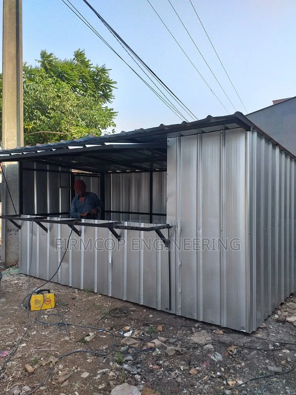 Cozy 20ft Container Cafe