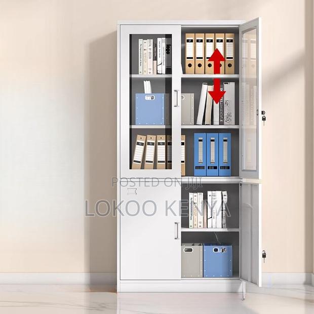 Office Cabinet : Half-View Office Display Cabinet