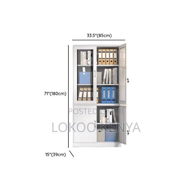 Office Cabinet : Half-View Office Display Cabinet - thumbnail 2