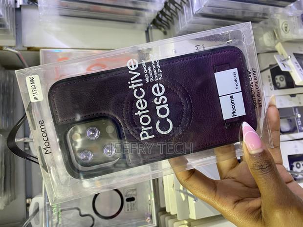 Wtcase Magnetic iPhone 14 Pro Max Leather Case With Stand - thumbnail 2