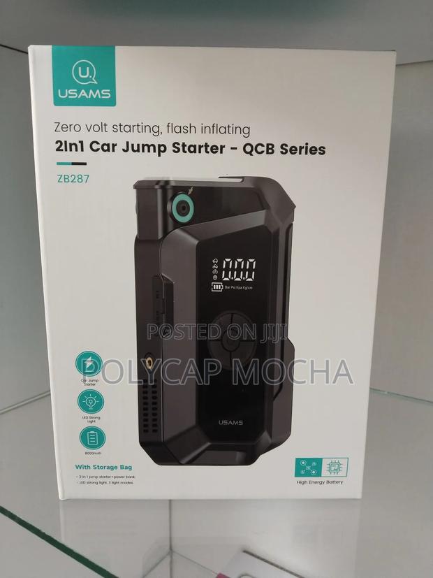 Usams Zb287 Car Jump 8000mah Car Jump Starter