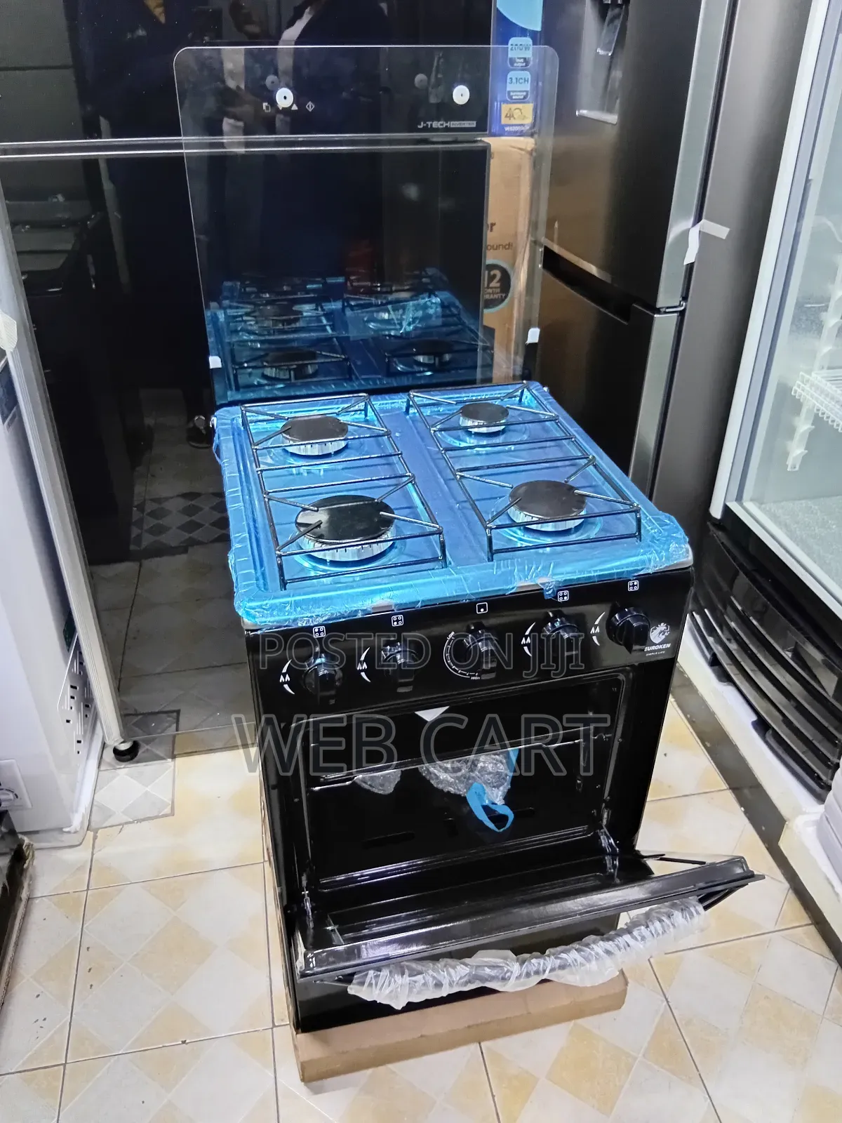 Euroken 50x55 Gas Stove – Full Gas