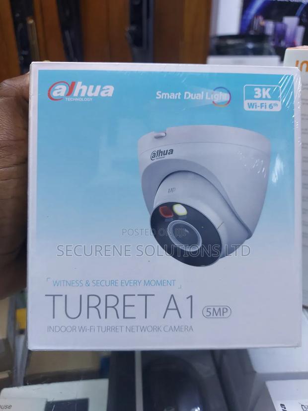 Dahua Turret A1 (5mp) Indoor Wi-Fi Turret Network Camera.