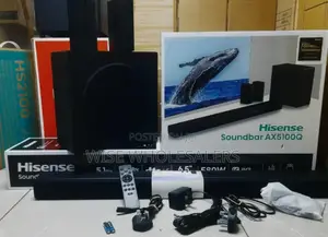 Hisense Soundbar 5.1ch 580w Ax5100 540w Total Output Power