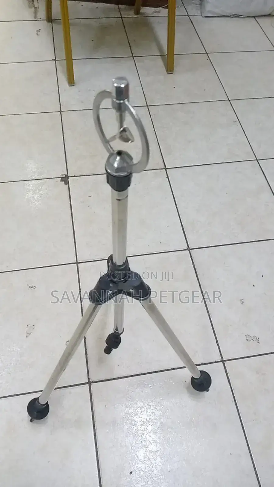 Tripod Lawn Sprinkler, Telescoping Aluminum With Sprinkler