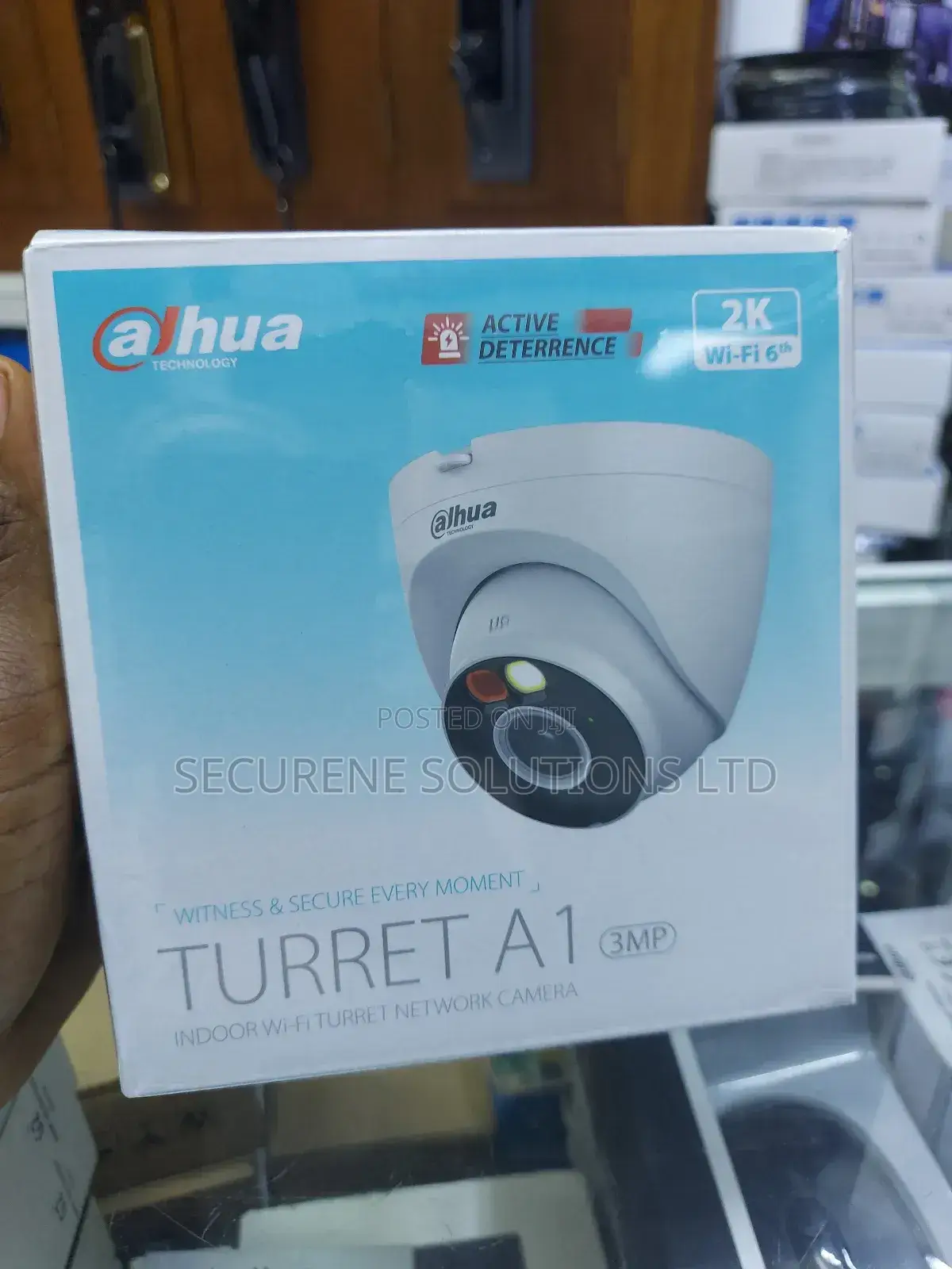 3mp Dahua Turret A1 Indoor Wi-Fi Turret Network Camera