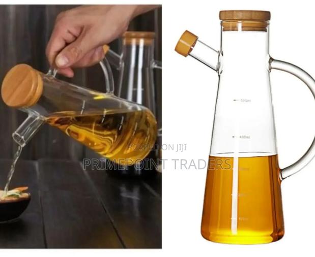 *Generic Glass Oil/ Vinegar Pot Oil Dispenser Jar° - main view
