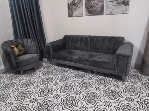 7 Seater Cozy Sofa 3,2, + 2 Armchairs