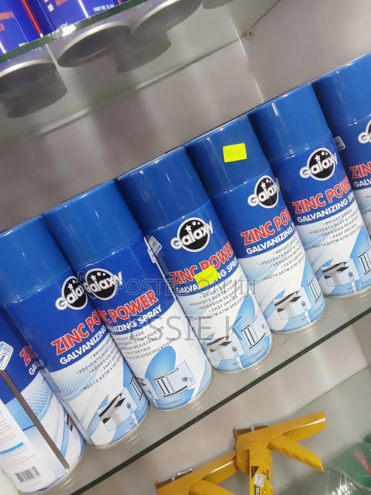 Zinc Galvanizing Spray 400ml Galaxy