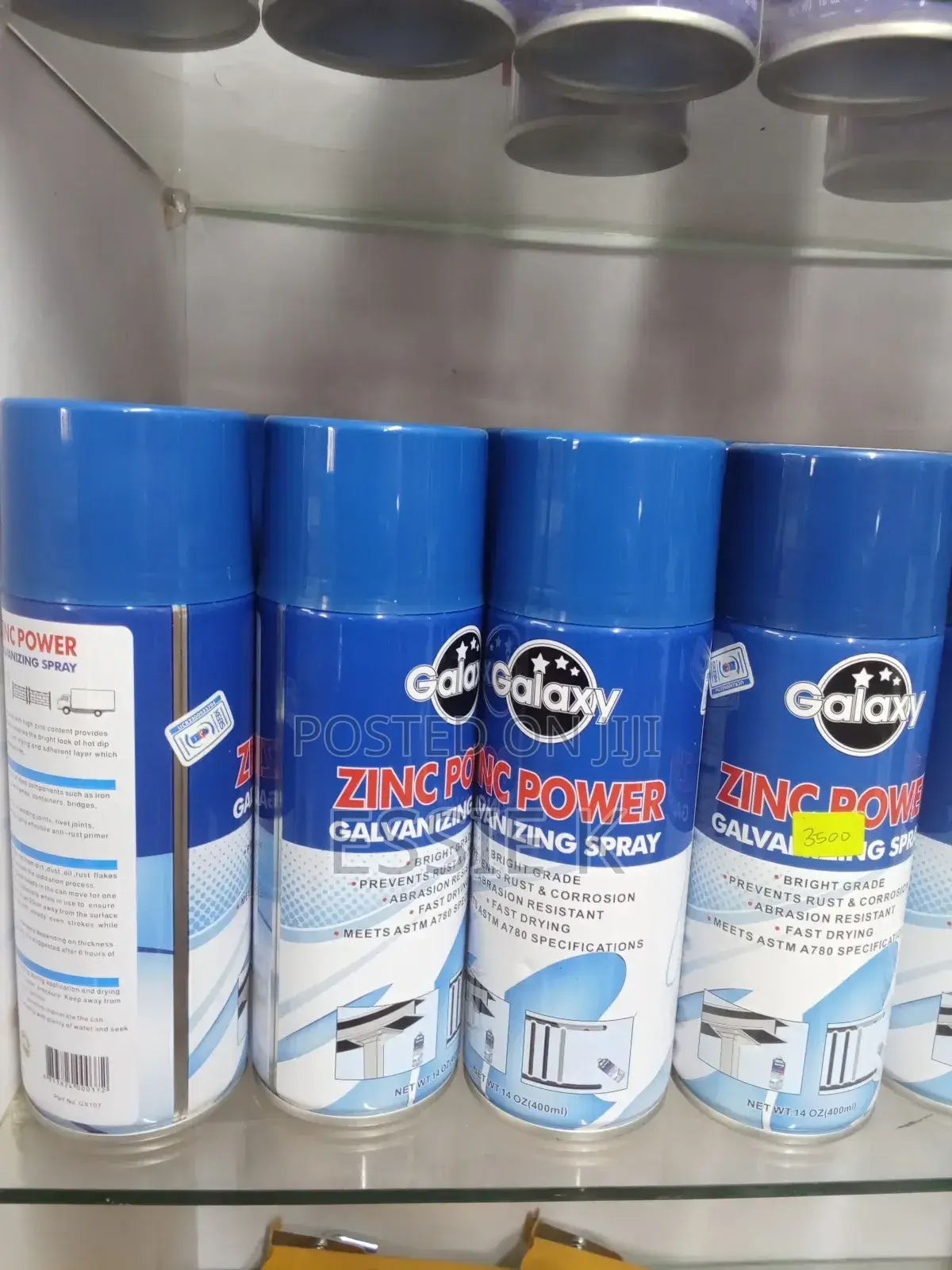 Zinc Galvanizing Spray 400ml Galaxy