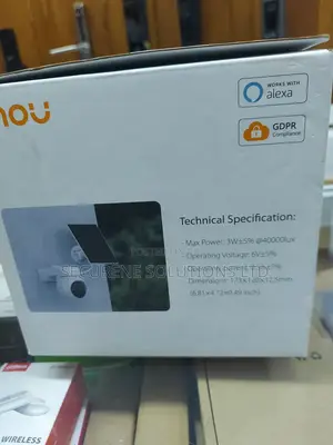 Imou Cell Pt 4g / Wifi Security Camera With a Solar Panel.