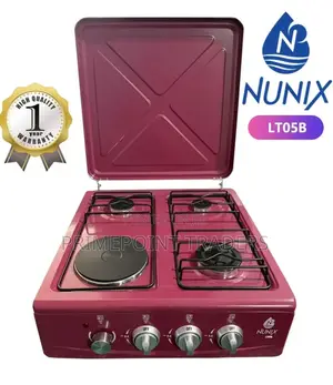 New Model Nunix Table Top Cooker 3 Gas