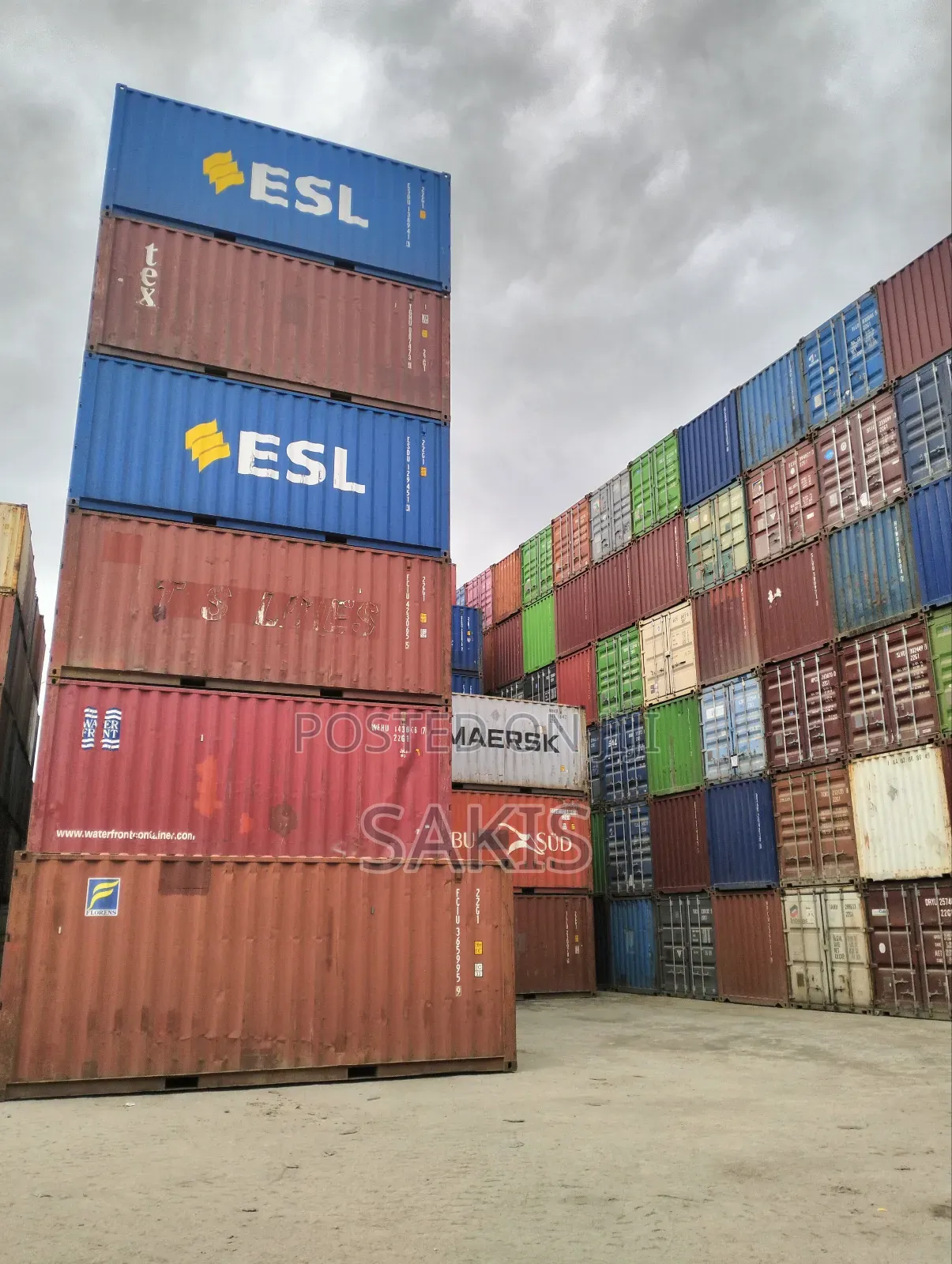 20ft Dry Shipping Containers