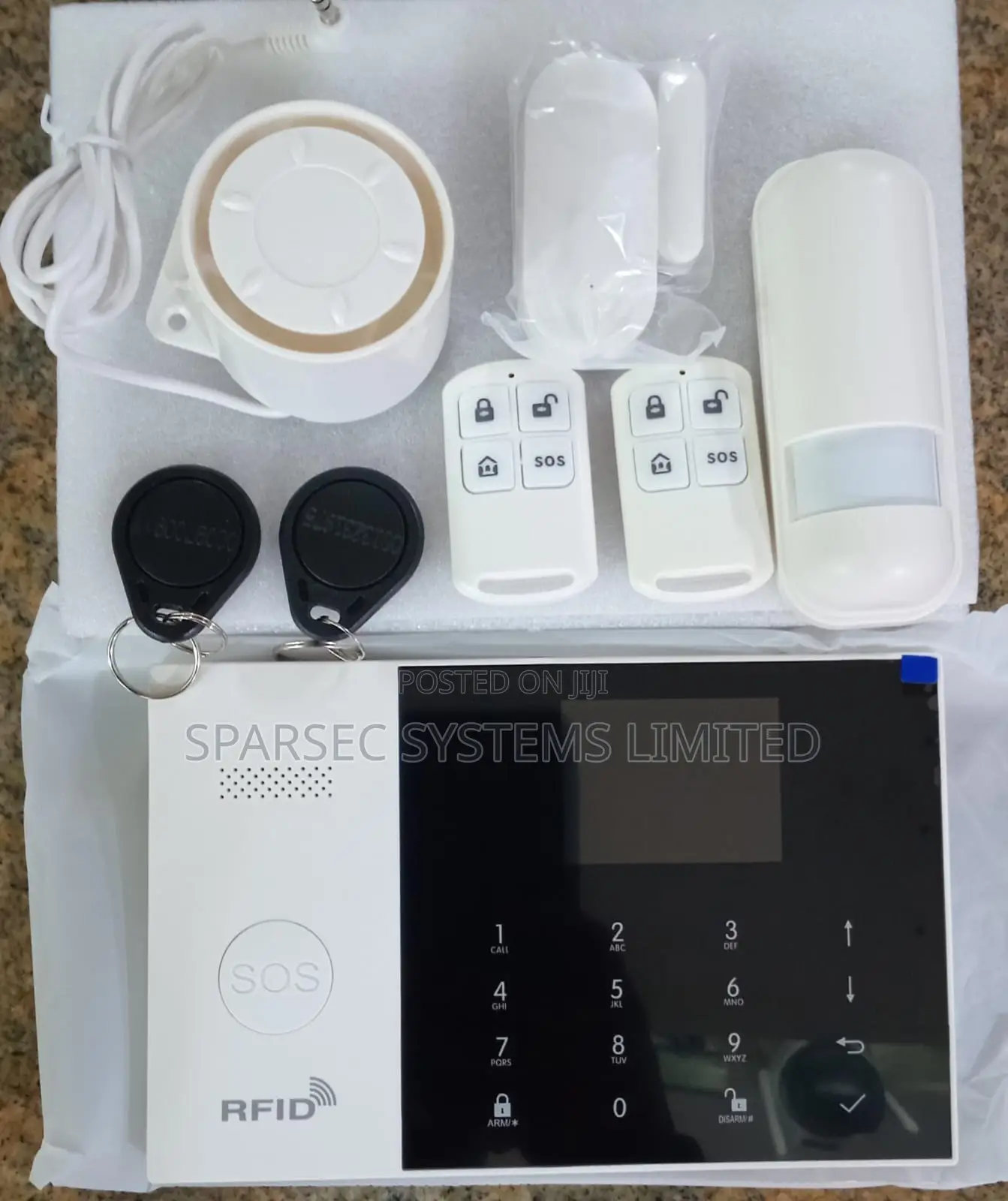 Wireless Home Wifi Gsm Home Security With Motion Detector
