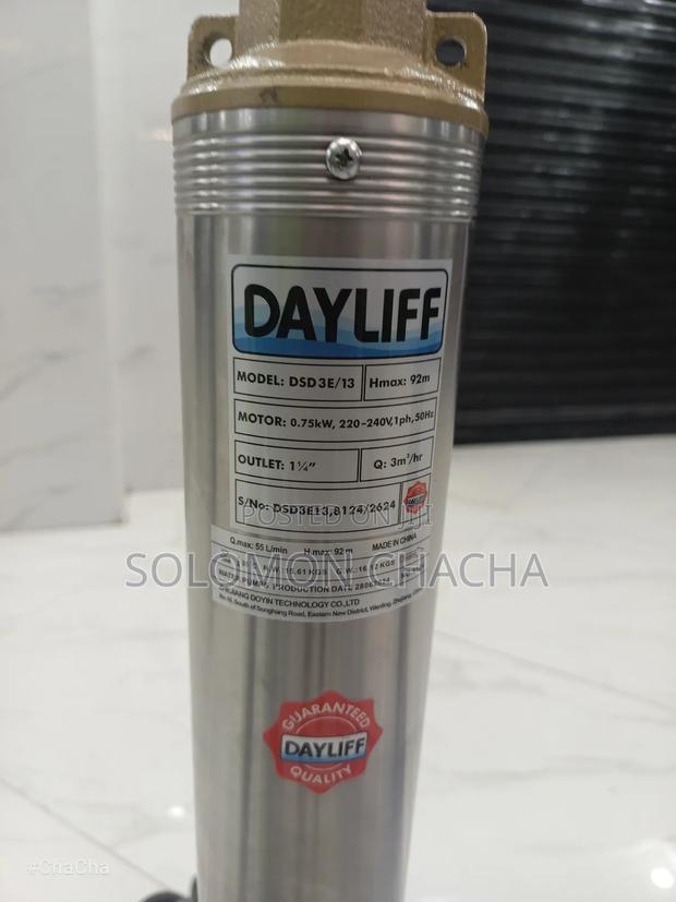 Dayliff 1hp 92 M Submersible Water Pump Best Quality