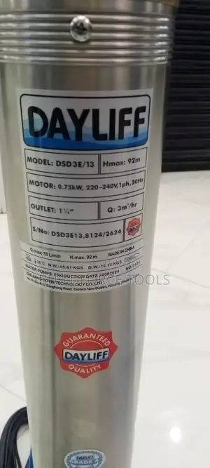 Dayliff Submersible Water Pump 0.5hp