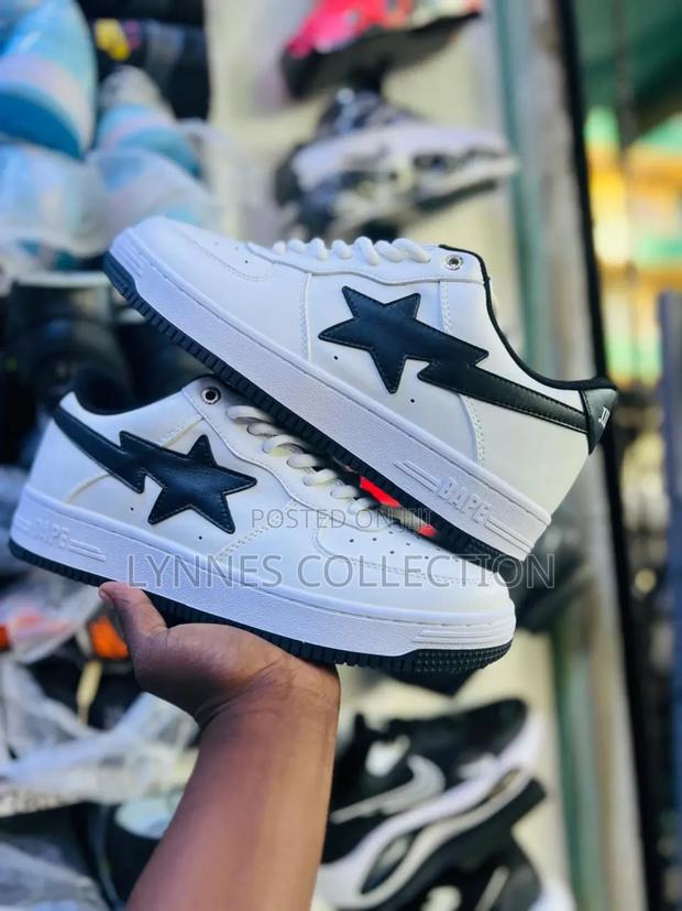 Quality Designer Unisex Bapesta Assorted Sneakers - thumbnail 3