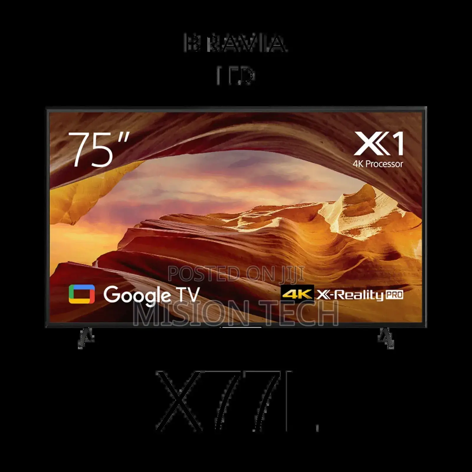 Sony Bravia 75′′ 75x77l Ultra Hd Smart Led Google Tv