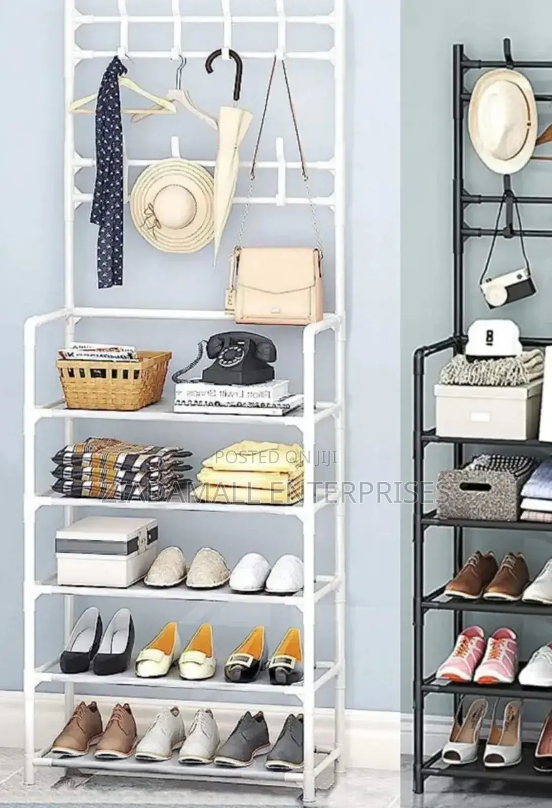 Maximize Your Space With an 8-Tier Adjustable Shoe Rack