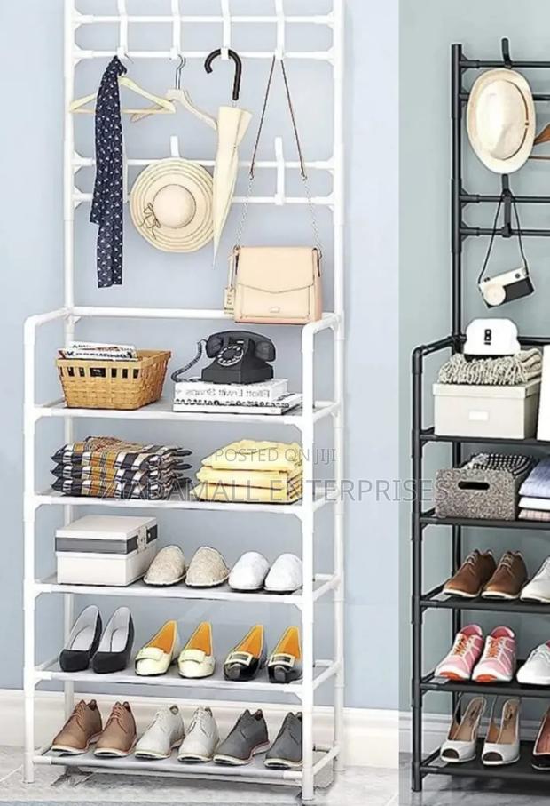 Maximize Your Space With an 8-Tier Adjustable Shoe Rack - main view