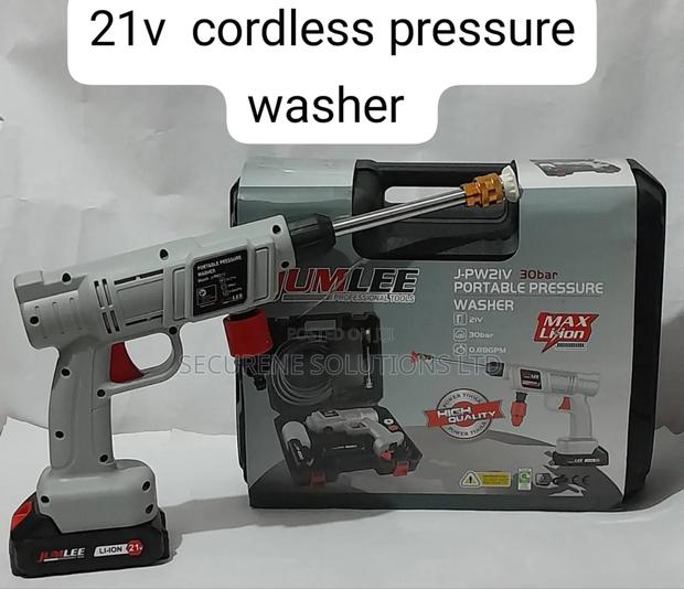 Jumlee 21v Cordless Portable Pressure Washer (Model J-Pw21v)