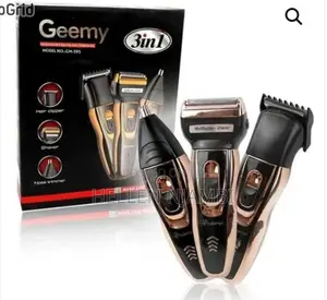 Geemy Cordless Shaver Trimmer Set (Rechargeable)