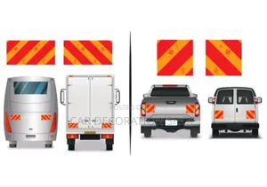 Long Or Short 2pc Metallic Chevrons For Trucks