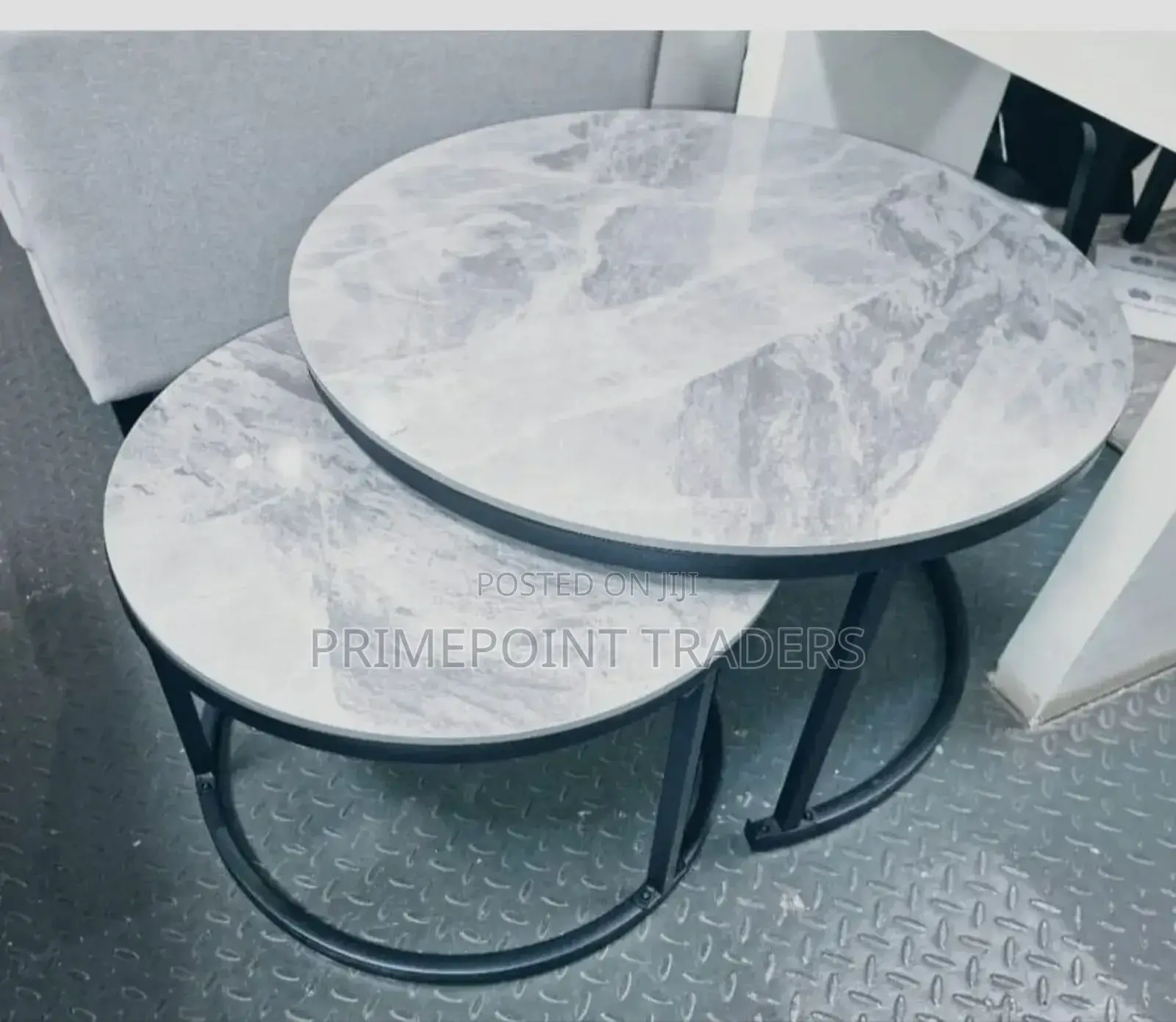 Luxury Pure Marble Top Nesting Coffee Tables