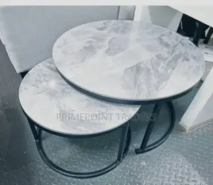 Luxury Pure Marble Top Nesting Coffee Tables