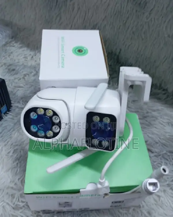 Icsee PTZ Dual Lens Wi-Fi Camera Outdoor Dual Screen