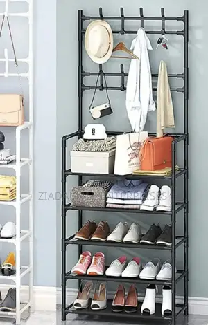 Organize Your Footwear in Style Shoe Rack With Hanger