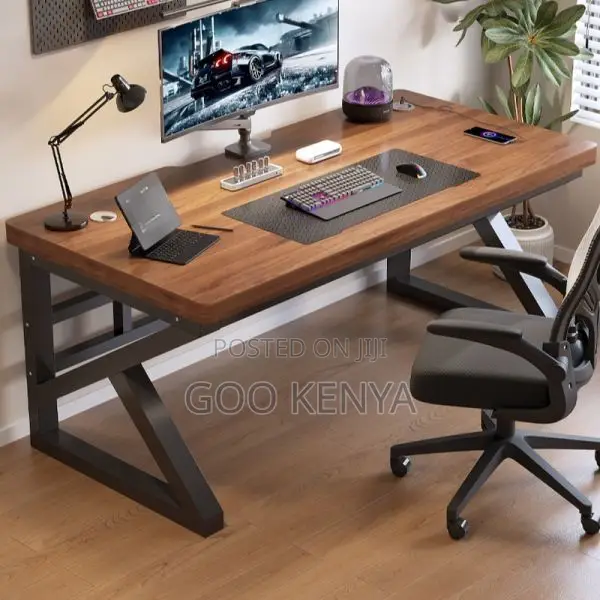 Office Desk ; Modish Rectangular Computer Wood Desk